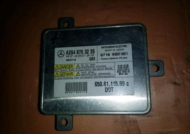 Блок ксенона мерседес GLK 204 до рест А 2048703226 A2048703226
