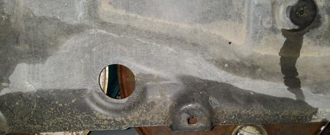 Защита днища кузова Mercedes GL 166 X166 A1666809007