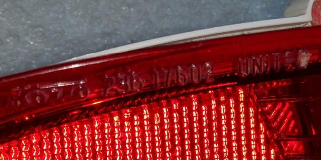 Противотуманный фонарь Honda CR-V4 236-176029 236-17602