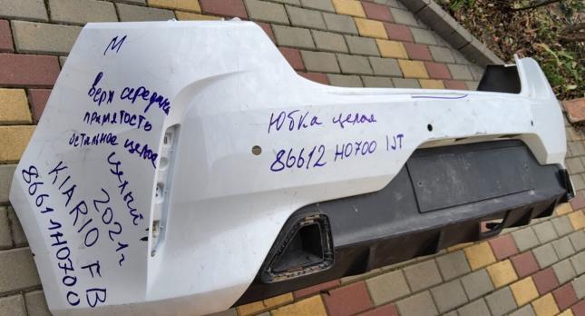 Бампер задний Kia Rio 4 FB 86611H0700