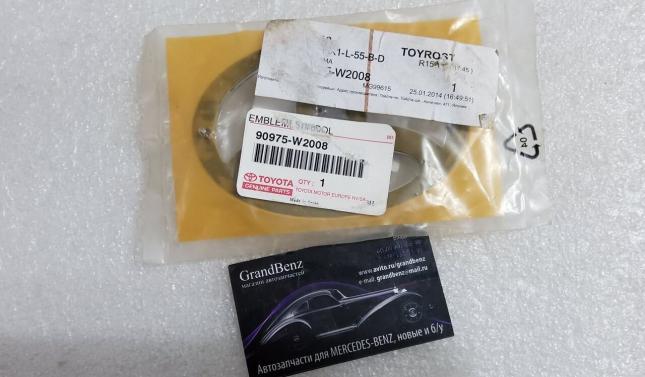 Эмблема Toyota оригинал крышки багажника 90975W2008