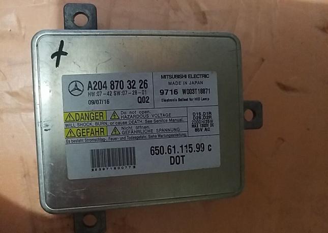 Блок ксенона мерседес GLK 204 до рест А 2048703226 A2048703226