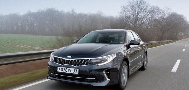 Лобовое стекло KIA Optima 1234