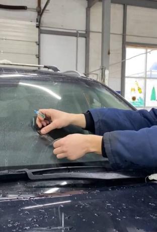 Лобовое стекло Geely Coolray (джелли кулрей) 9858A