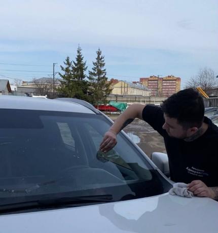 Заднее стекло Замена/Установка 4199b