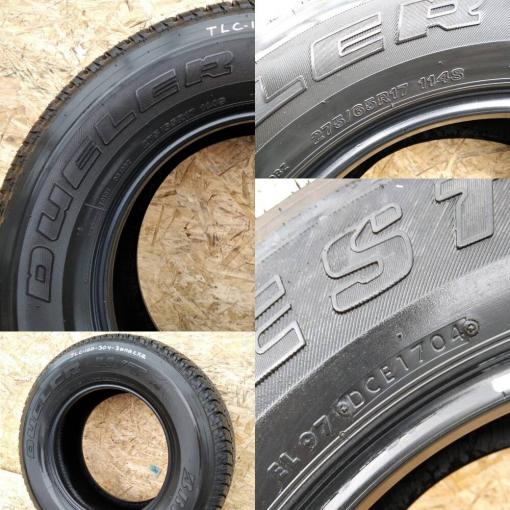 Шина б/у 275/65/R17 Bridgestone Dueler H/T 840