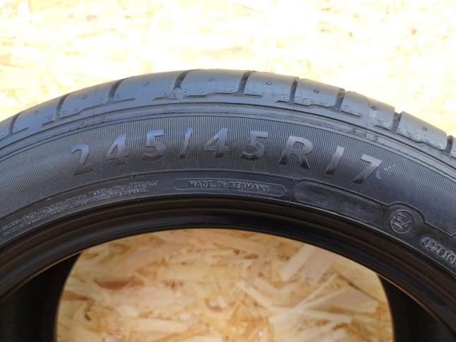 Шина б/у 245/45 R17 Dunlop SP Sport MAXX