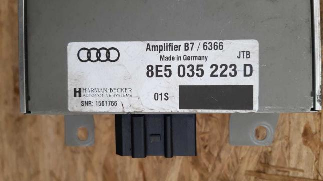 Усилитель звука Audi A4 B7 седан HARMAN/BECKER купить