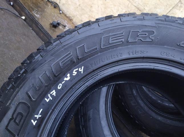 Шины б/у 275/65/R17 Bridgestone Dueler 694 115S