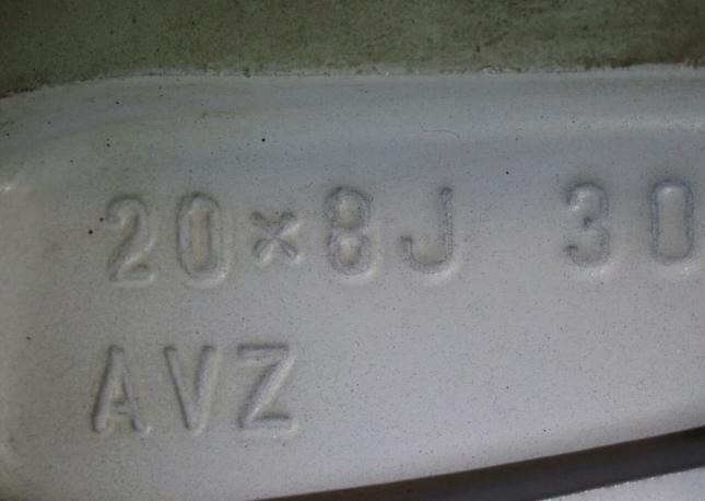 Комплект оригинальных дисков R20 Toyota Highlander