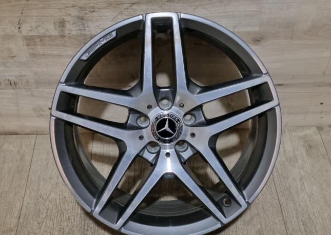 Один оригинальный диск Mercedes AMG R19 W222 перед