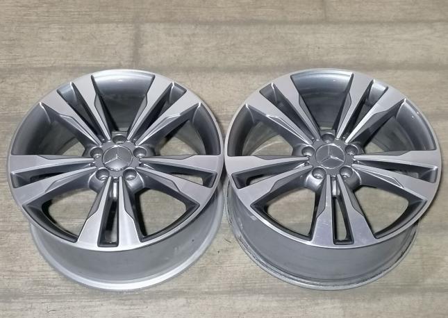 Два оригинальных передних R19 диска Mercedes W222