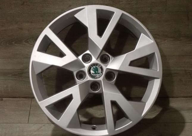 Оригинальные R17 диски Skoda Octavia