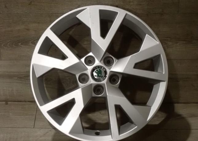 Оригинальные R17 диски Skoda Octavia