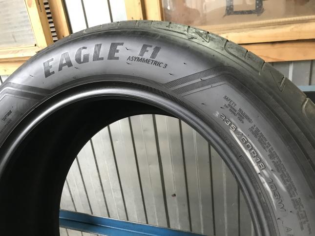 Шины бу 235 60 18 R18 Goodyear Egle F1 Asimetric 3