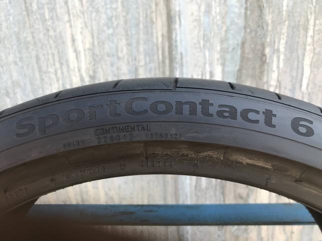 255/40 R20 Continental ContiSportContact 6 летние