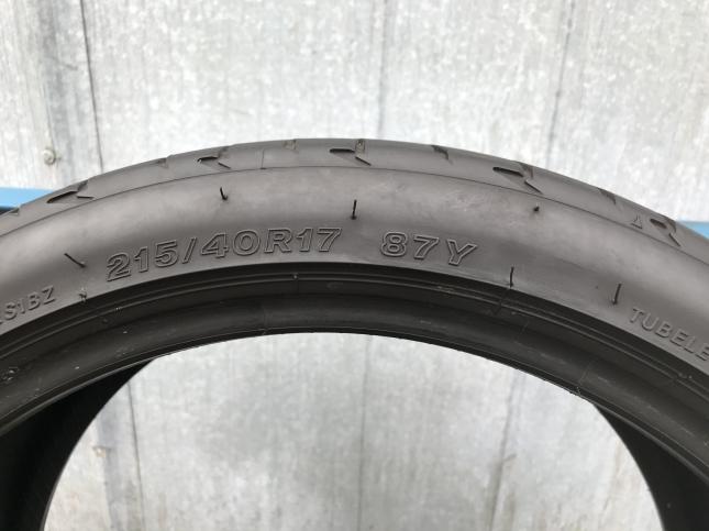 Шины 215/40 R17 2шт Bridgestone Potenza S001