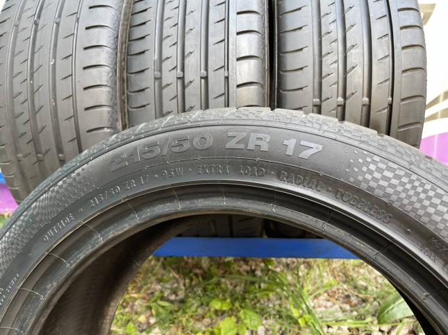 215/50 R17 Continental ContiSportContact 3 летние