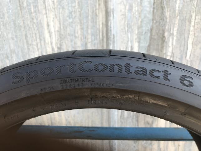 225/35 R19 Continental SportContact 6 88Y