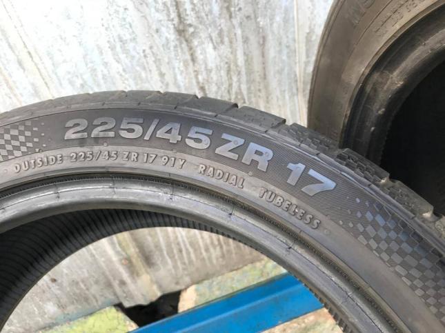 225/45 R17 Continental ContiSportContact 3 летние