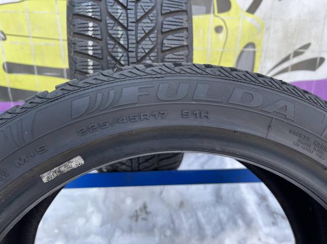 225/45 R17 Fulda Kristall Control HP 2 зимние нешипованные