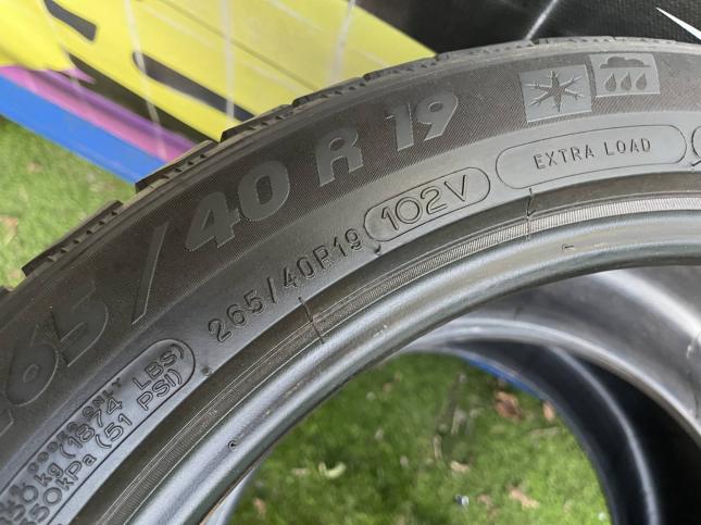 265/40 R19 Michelin Pilot Alpin зимние нешипованные