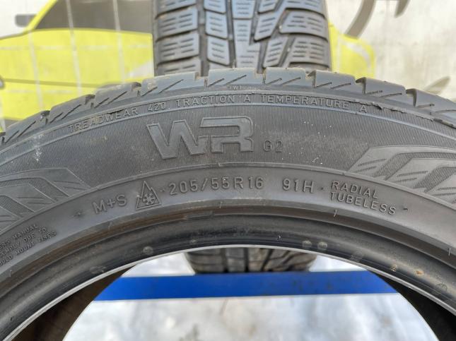 205/55 R16 Nokian Tyres WR G2 зимние нешипованные