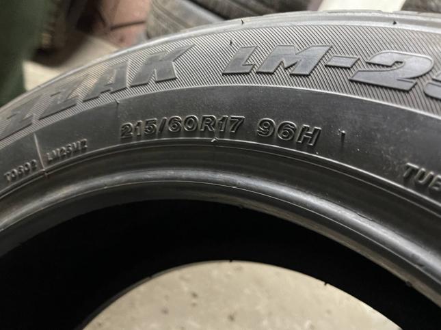 215/60 R17 Bridgestone Blizzak LM-25 4x4 зимние нешипованные