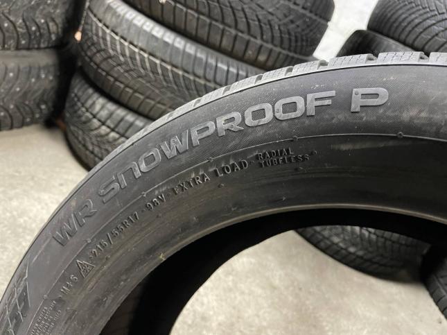 215/55 R17 Nokian Tyres WR Snowproof P зимние нешипованные