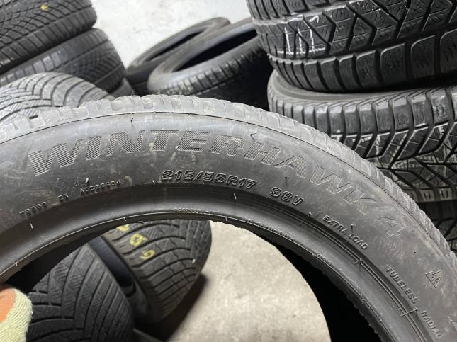 215/55 R17 Firestone Winterhawk 4 зимние нешипованные