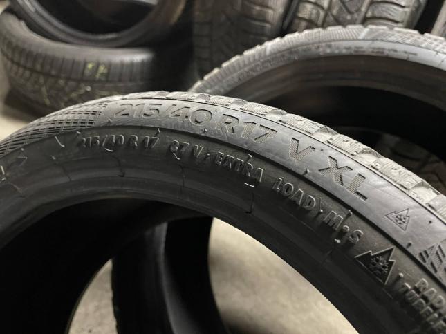 215/40 R17 Continental WinterContact TS 860 зимние нешипованные