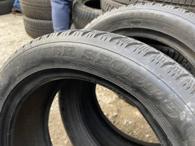 225/50 R17 Dunlop Winter Sport 5 зимние нешипованные