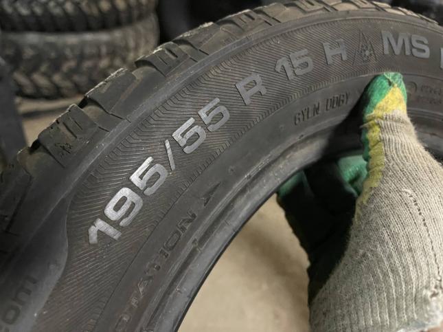 195/55 R15 Uniroyal MS Plus 77 зимние нешипованные