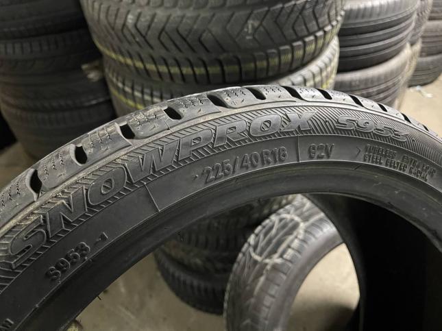 225/40 R18 Toyo Snowprox S953 зимние нешипованные