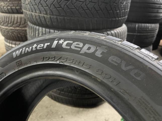 195/55 R15 Hankook Winter I'Cept Evo зимние нешипованные