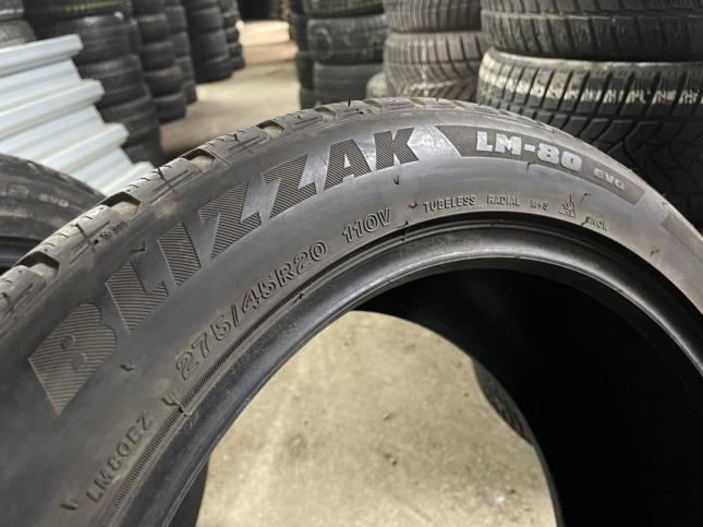 275/45 R20 Bridgestone Blizzak LM-80 Evo зимние нешипованные