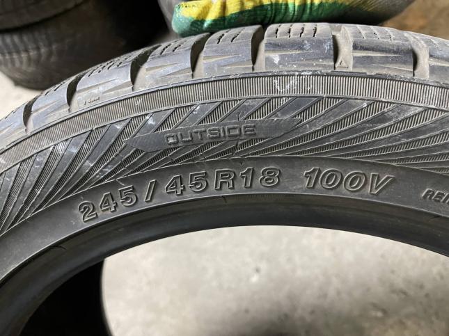 245/45 R18 Yokohama W.Drive V902A зимние нешипованные