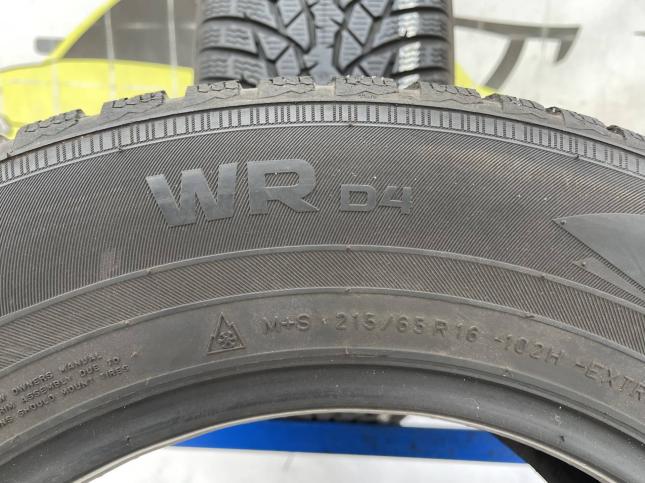 215/65 R16 Nokian Tyres WR D4 зимние нешипованные