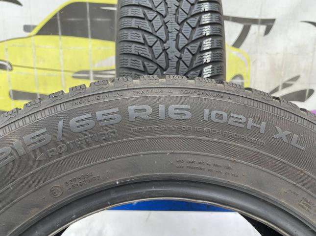 215/65 R16 Nokian Tyres WR D4 зимние нешипованные