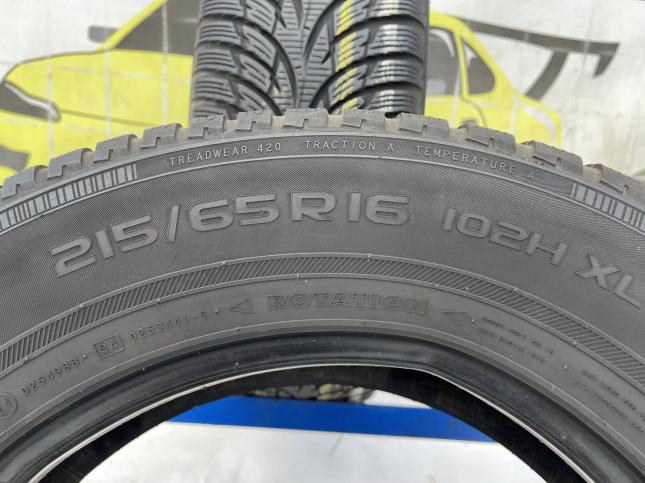 215/65 R16 Nokian Tyres WR D3 зимние нешипованные