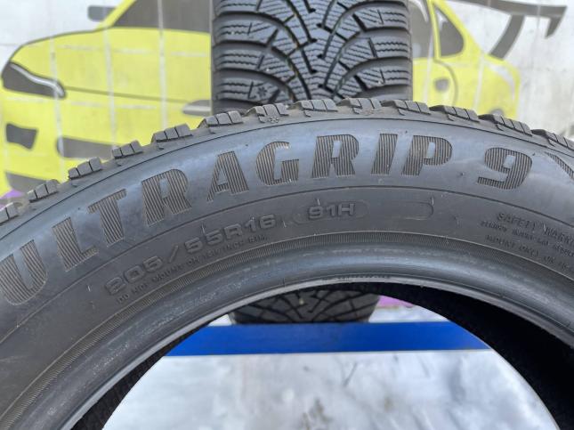 205/55 R16 Goodyear UltraGrip 9 зимние нешипованные