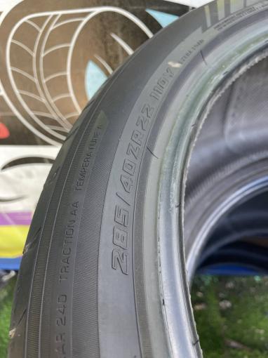285/40 R22 Yokohama Advan Sport V107 летние