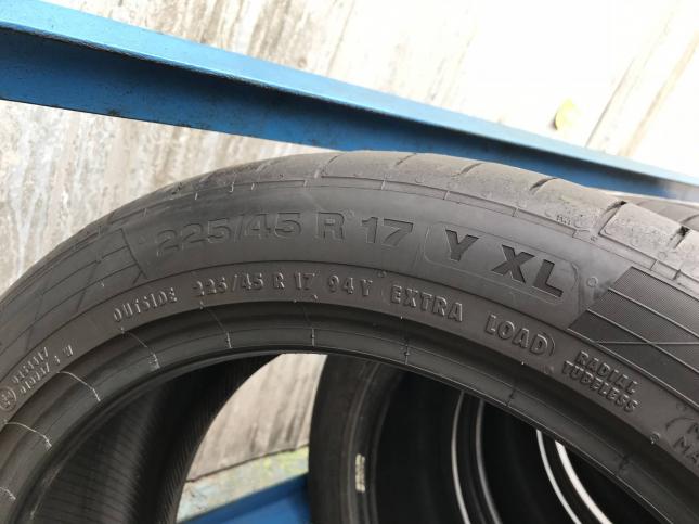 225/45 R17 Continental ContiSportContact 5 летние