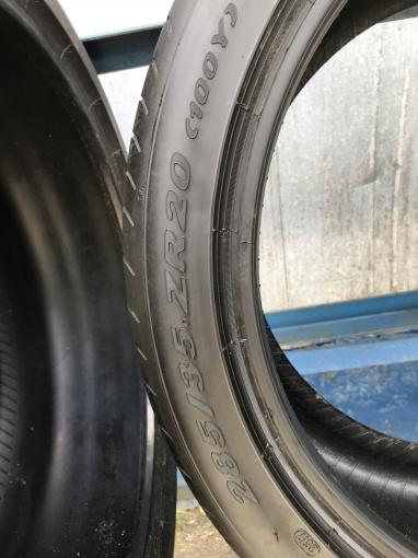 Летние шины бу 285 35 R20 и 255 40 20 Pirelli 
