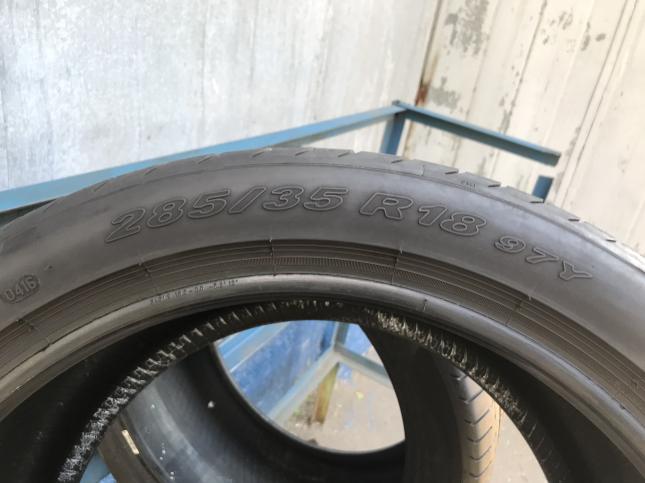 Шины 2шт 285/35 R18 Pirelli p zero на CLS