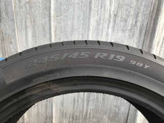245 45 19  RF Pirelli бу летняя шина 245 45 19