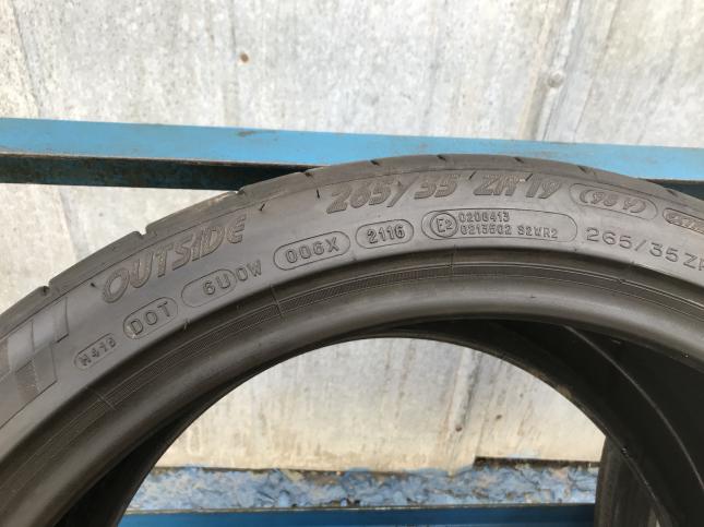 265 35 R19 Michelin бу летние шины 265 35 19