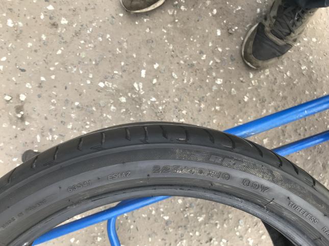 225/40/19 Bridgestone бу летние шины 225 40 19