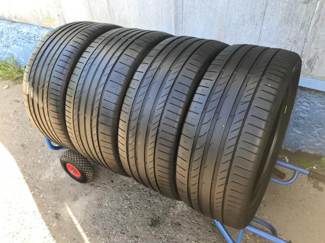 Разноширокие на GLA 275/45 и 315/40 R21 21 Continental 5