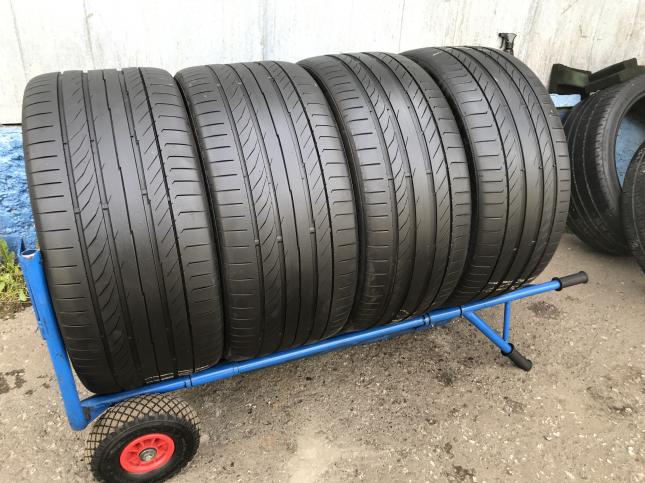 Спарка Porsche 265/40 и 295/35 R21 Continental 5